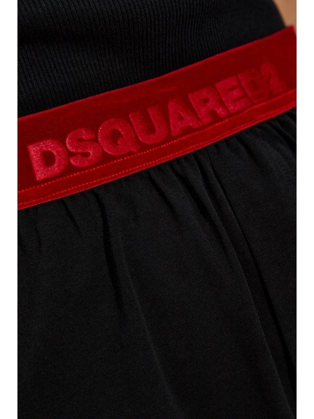 Dsquared2 Cotton Underwear Shorts, Women's, Black - DSQUARED2 - BALAAN 4