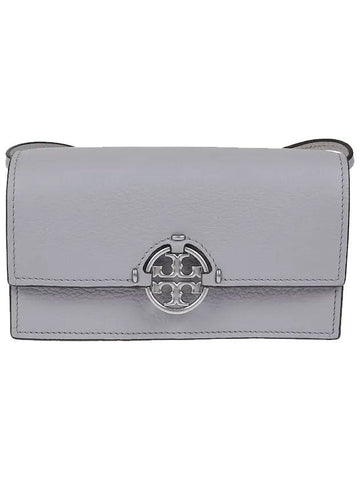 Miller Wallet Cross Bag Grey - TORY BURCH - BALAAN 1