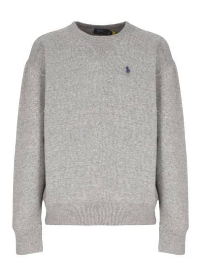 Embroidered Logo Pony Sweatshirt Grey - POLO RALPH LAUREN - BALAAN 2