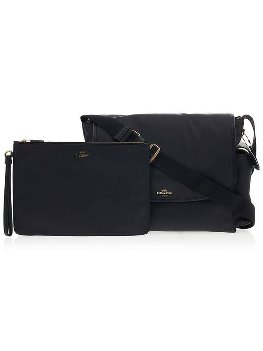 Nylon baby messenger bag 99292 BLACK - COACH - BALAAN 1