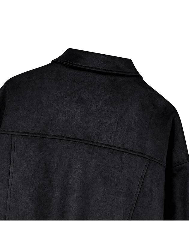 Vintage suede blouson jacket black - THE GREEN LAB - BALAAN 10