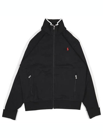 Interlock Track Jacket Black - POLO RALPH LAUREN - BALAAN 1