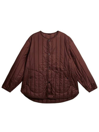 Men's Khaza Quilted Jacket Bitter Chocolate - J.LINDEBERG - BALAAN 2