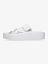 Webbing Slip-on Platform Sandals White - MAISON MARGIELA - BALAAN 2