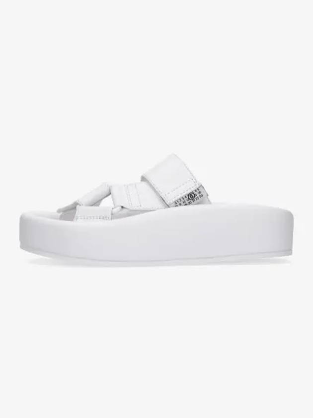 Webbing Slip-on Platform Sandals White - MAISON MARGIELA - BALAAN 2