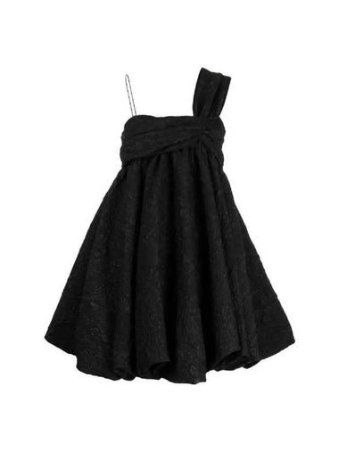 VICTORIA Crinkle Parachute One Piece RTW10001 BLACK - CECILIE BAHNSEN - BALAAN 1