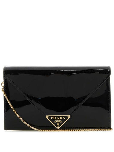 Patent Leather Mini Bag Black - PRADA - BALAAN 1