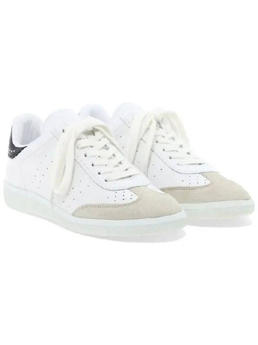 Bryce Low Top Sneakers Black White - ISABEL MARANT - BALAAN 2