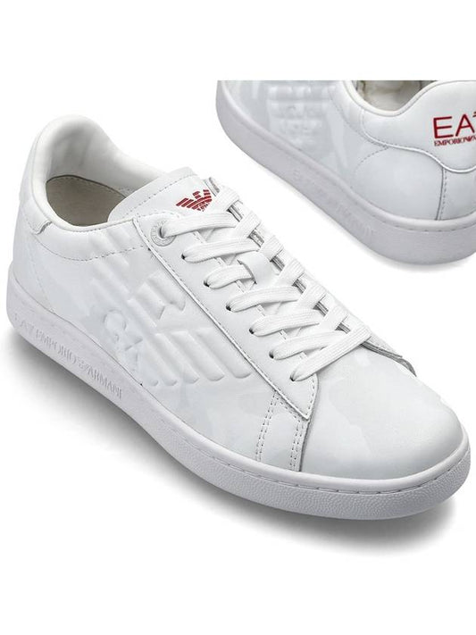 EA7 Classic Camouflage Low Top Sneakers White - EMPORIO ARMANI - BALAAN 2