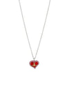 Petra Heart Logo Necklace Red - VIVIENNE WESTWOOD - BALAAN 3