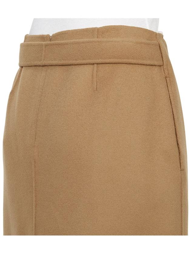 Alec Long H-Line Skirt Camel - MAX MARA - BALAAN 9