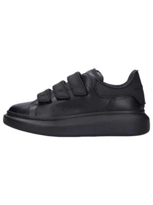 Oversized Velcro Sneakers Black - ALEXANDER MCQUEEN - BALAAN 1