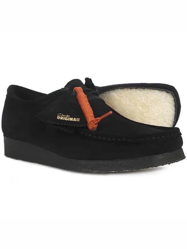 Wallaby Suede Loafers Black - CLARKS - BALAAN 3