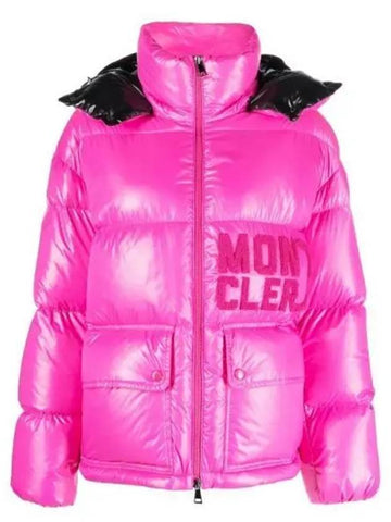 1A00039 5963V 544 Abbaye Short Down Jacket - MONCLER - BALAAN 1