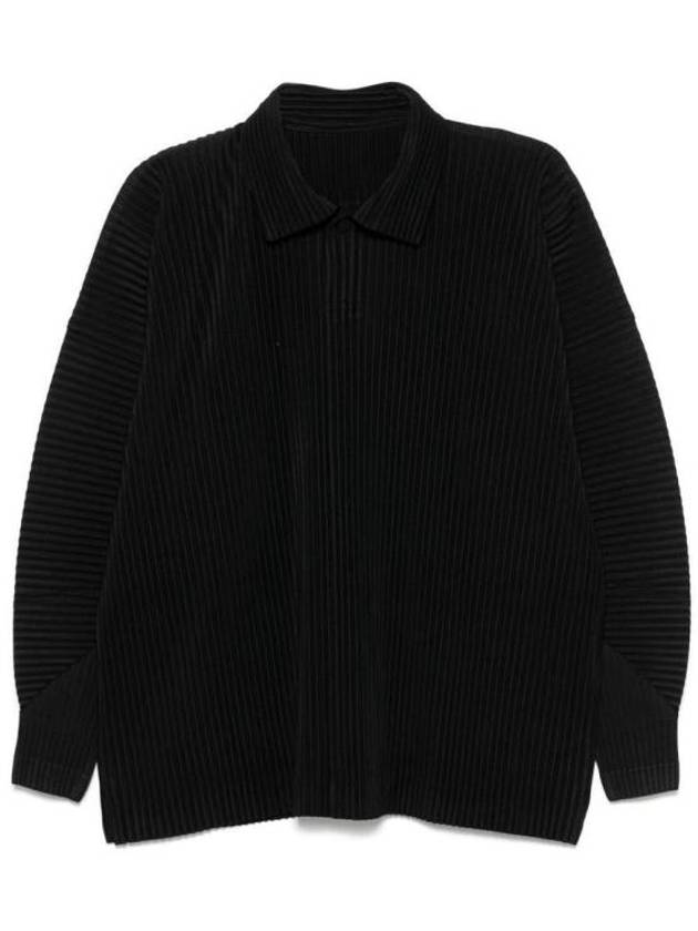 MC October Polo Shirt Black - ISSEY MIYAKE - BALAAN 2