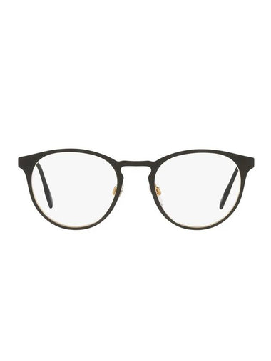 Eyewear York Round Metal Eyeglasses Black - BURBERRY - BALAAN 1