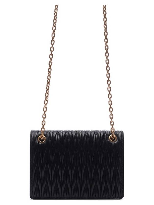 Materasse Nappa Leather Mini Cross Bag Black - MIU MIU - BALAAN 5