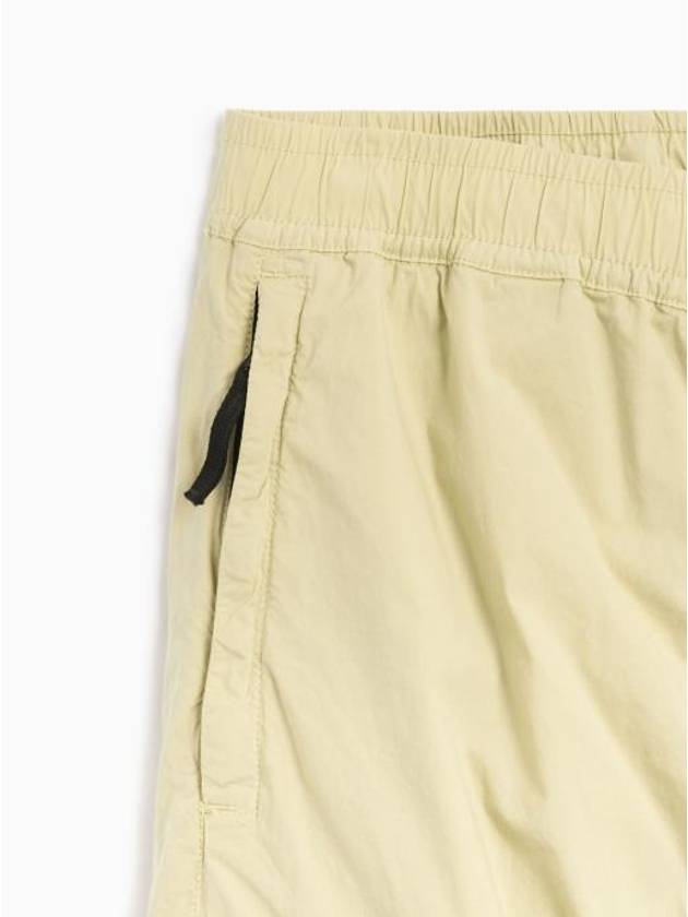 Stretch Cotton Tela Paracadute Cargo Straight Pants Pistachio - STONE ISLAND - BALAAN 3