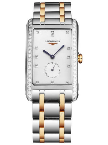 Longines DolceVita Quartz Diamond White Mother of Pearl Dial Unisex Watch L5.755.5.87.7 - LONGINES - BALAAN 1