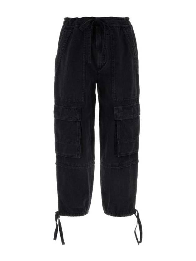 Straight Pants PA0278FAB1H04E 01BK Black - ISABEL MARANT ETOILE - BALAAN 1