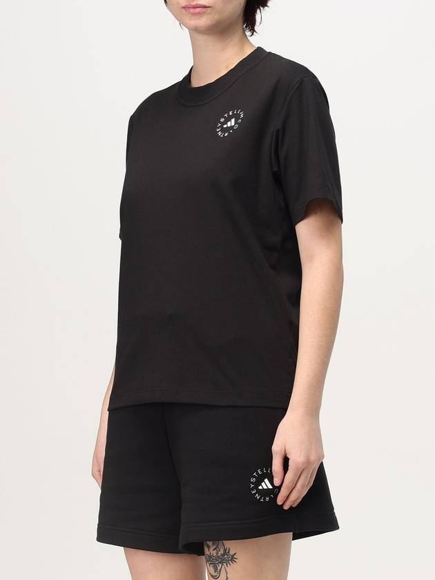 by Stella McCartney short sleeve t-shirt HR9170 BLACK - ADIDAS - BALAAN 5