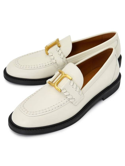 Marcie Calfskin Loafers White - CHLOE - BALAAN 2