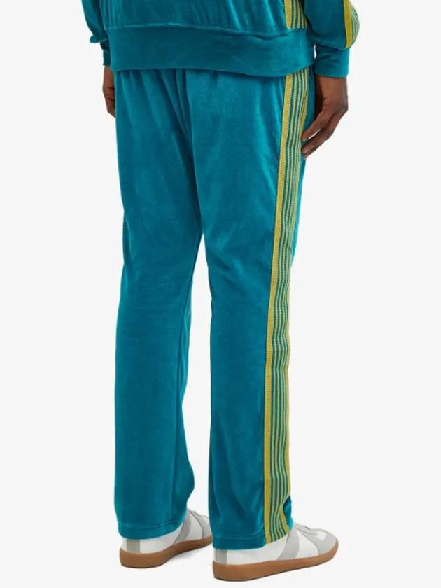 narrow track pants turquoise - NEEDLES - BALAAN 3