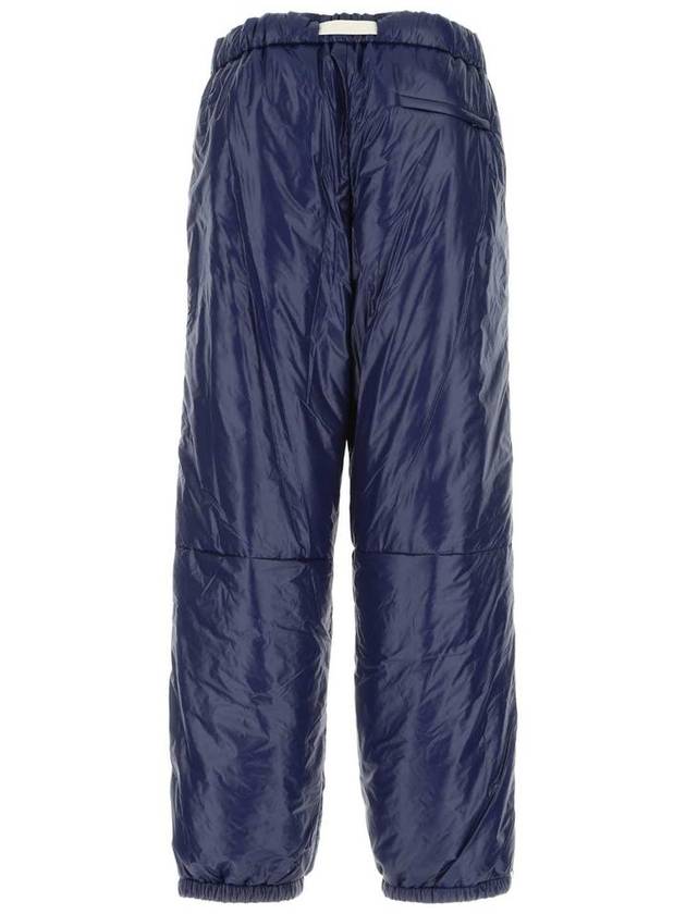 Drawstring Nylon Straight Pants Navy - JIL SANDER - BALAAN 3