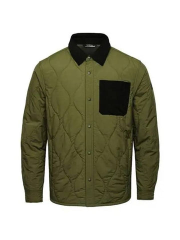 BLACKYAK Men s quilted padded shirt KH - BLACKBROWN - BALAAN 1