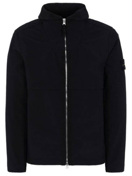 Hooded Jacket Black - STONE ISLAND - BALAAN 1