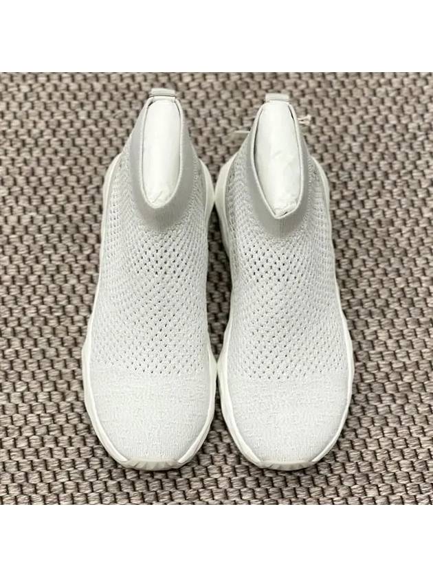 SOUND WHITE Marble Sock Shoes - ASH - BALAAN 3