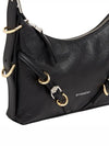 Voyou Small Leather Shoulder Bag Black - GIVENCHY - BALAAN 5