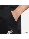 Woven Tapered Leg Pants Black - NIKE - BALAAN 5