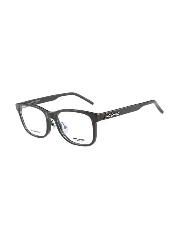 Eyewear Square Acetate Eyeglasses Black - SAINT LAURENT - BALAAN 4