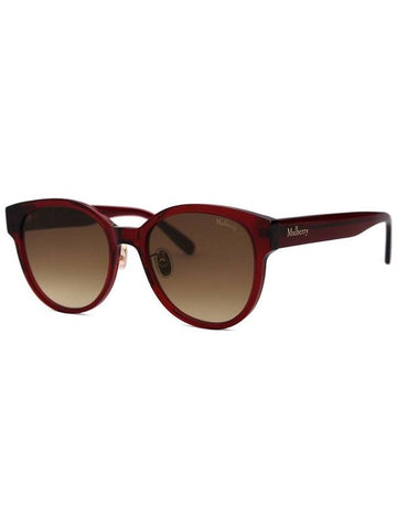 SML 193G 09WA officially imported round horn rimmed oversized luxury sunglasses - MULBERRY - BALAAN 1