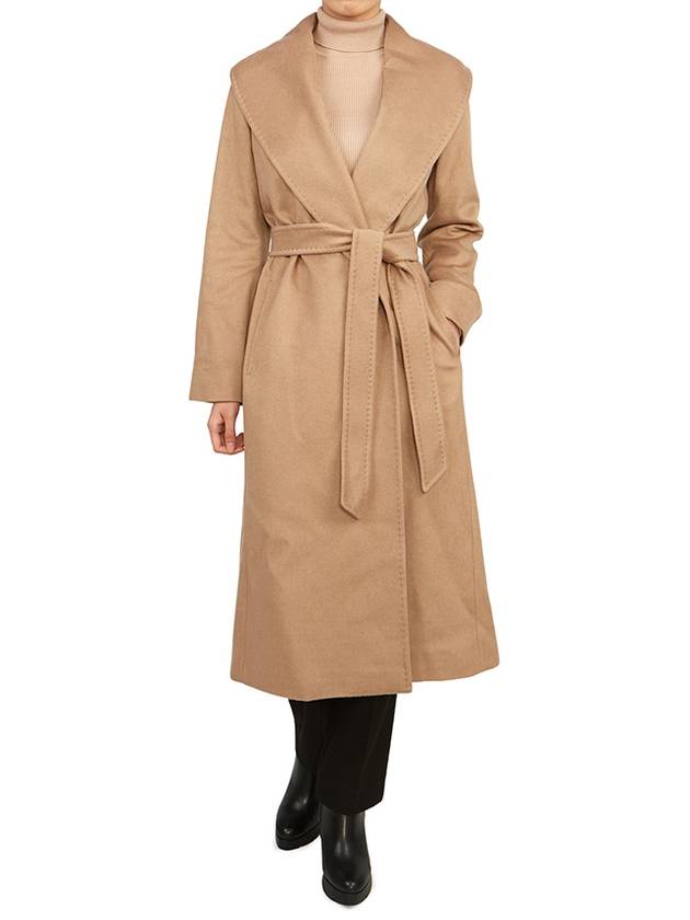 Circoro Studio Cashmere Waterproof Single Coat Camel - MAX MARA - BALAAN 7