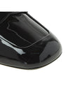 Enamel Metal Triangle Logo Loafers Black - PRADA - BALAAN.