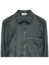 Nylon Metal Overshirt Zip-Up Jacket Dark Grey - STONE ISLAND - BALAAN 4