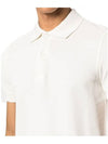 Men's Classic Tennis Short Sleeve Polo Shirt White - TOM FORD - BALAAN.