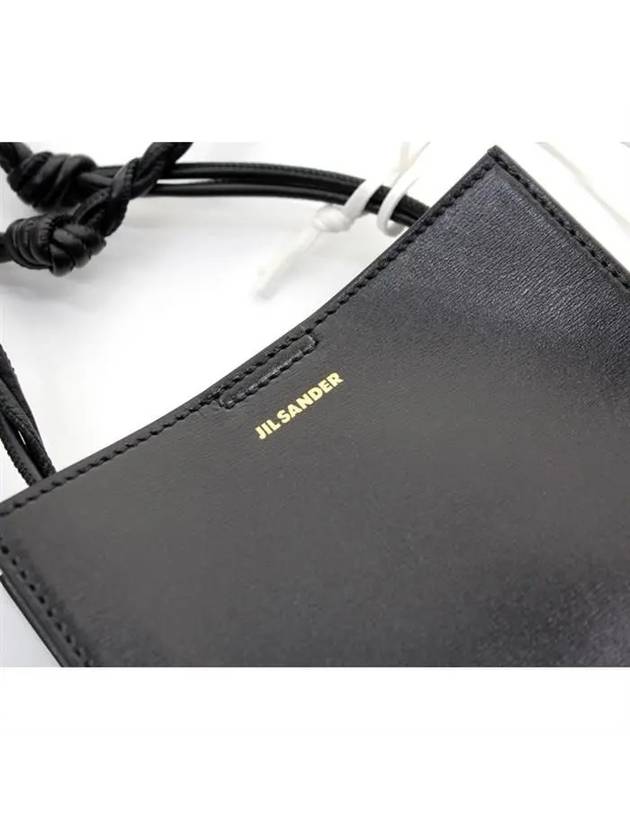 Tangle Small Cross Bag Black - JIL SANDER - BALAAN.