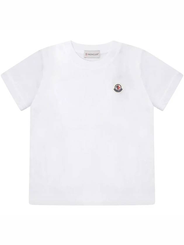 Kids Logo Patch T Shirt 8C000 18 83907 001 - MONCLER - BALAAN 1