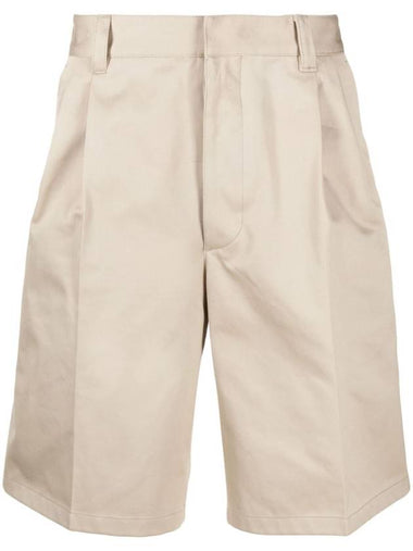 pleated wide-leg shorts - PRADA - BALAAN 1