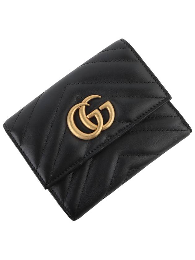 474802 GG Marmont Matrasse Women s Medium Wallet 33505 2 - GUCCI - BALAAN 1