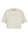 Crew Neck Pocket Short Sleeve T-Shirt White - BOTTEGA VENETA - BALAAN 2