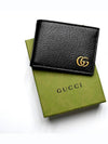 GG Marmont Leather Half Wallet Black - GUCCI - BALAAN 10