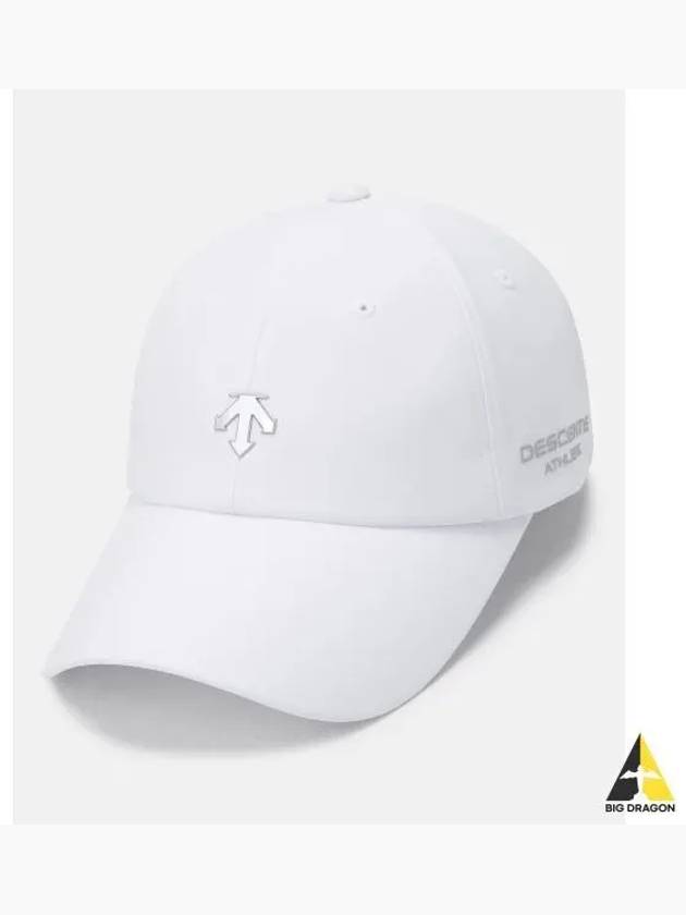 TOUGH Training Functional Woven Ball Cap White SP323TCP71 - DESCENTE - BALAAN 1