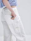 Punching gradient denim pantsWhite - REAL ME ANOTHER ME - BALAAN 2