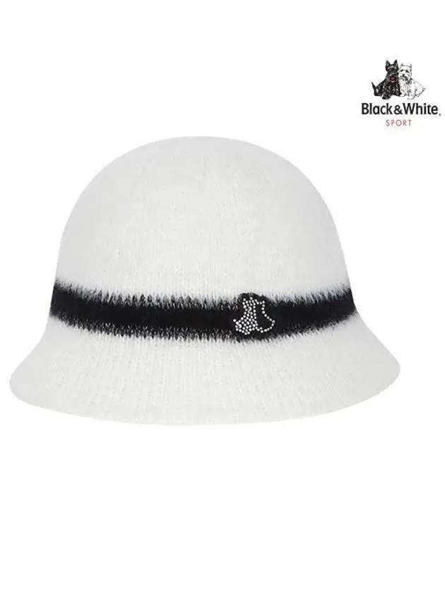 Women’s Visor 8612LXAHWHITE - BLACK&WHITE - BALAAN 1