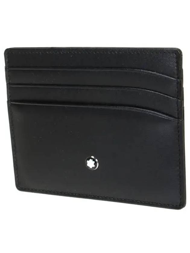 Meisterstuck Leather Card Wallet Black - MONTBLANC - BALAAN 3