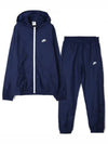 NSW Club Lined Woven Track Suit Navy - NIKE - BALAAN 1
